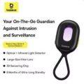 BUEN PRECIO! Detector de cámaras ocultas y alarma Baseus a 9,4€