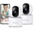 Preciazo Amazon! 2x Cámara WiFi 360º 2K Alexa a 25.9€