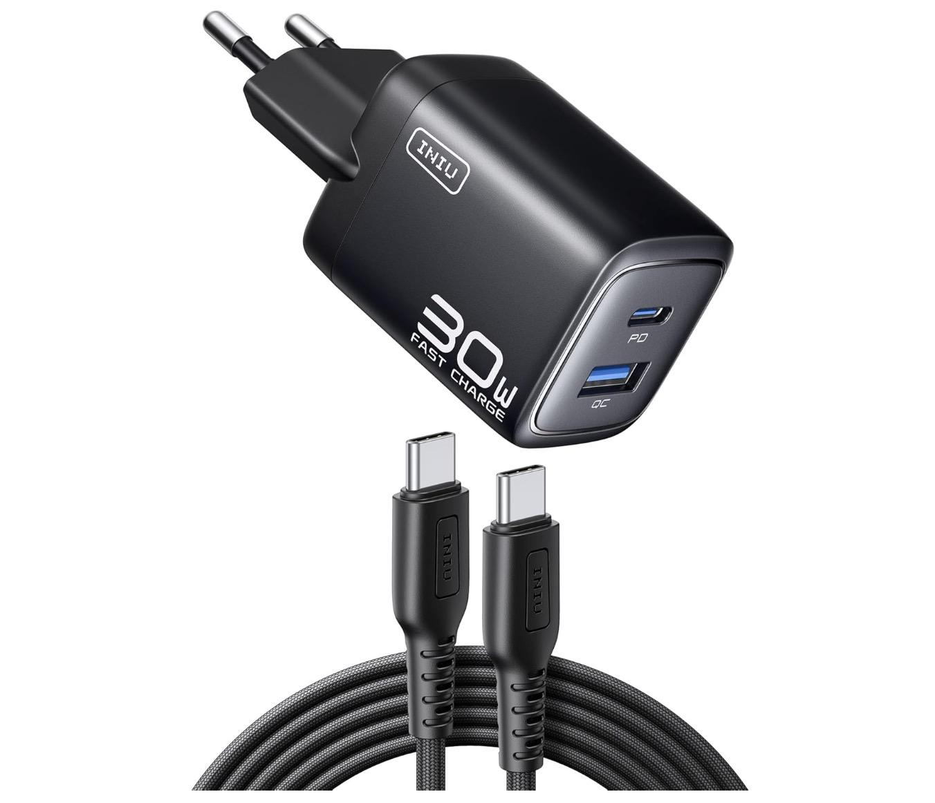Cargador INIU USB C 30W