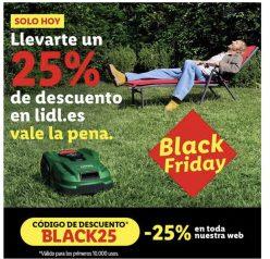 Cupon 25% Extra en LIDL