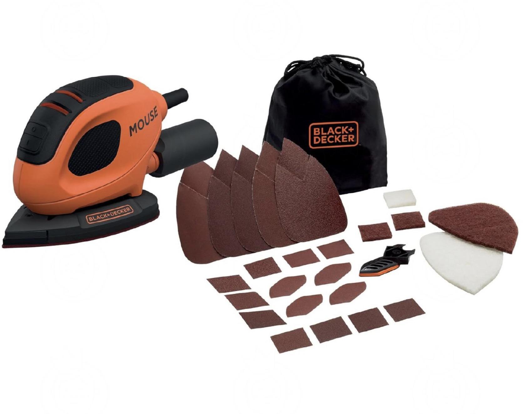 Lijadora Mouse Black+Decker