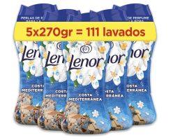 BUEN PRECIO! 5x270gr 115 lavados Lenor Perlas De Perfume a 24,9€