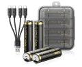 OFERTA AMAZON! Pilas recargables ORICO Ener-G Tipo C AA a 13,2€