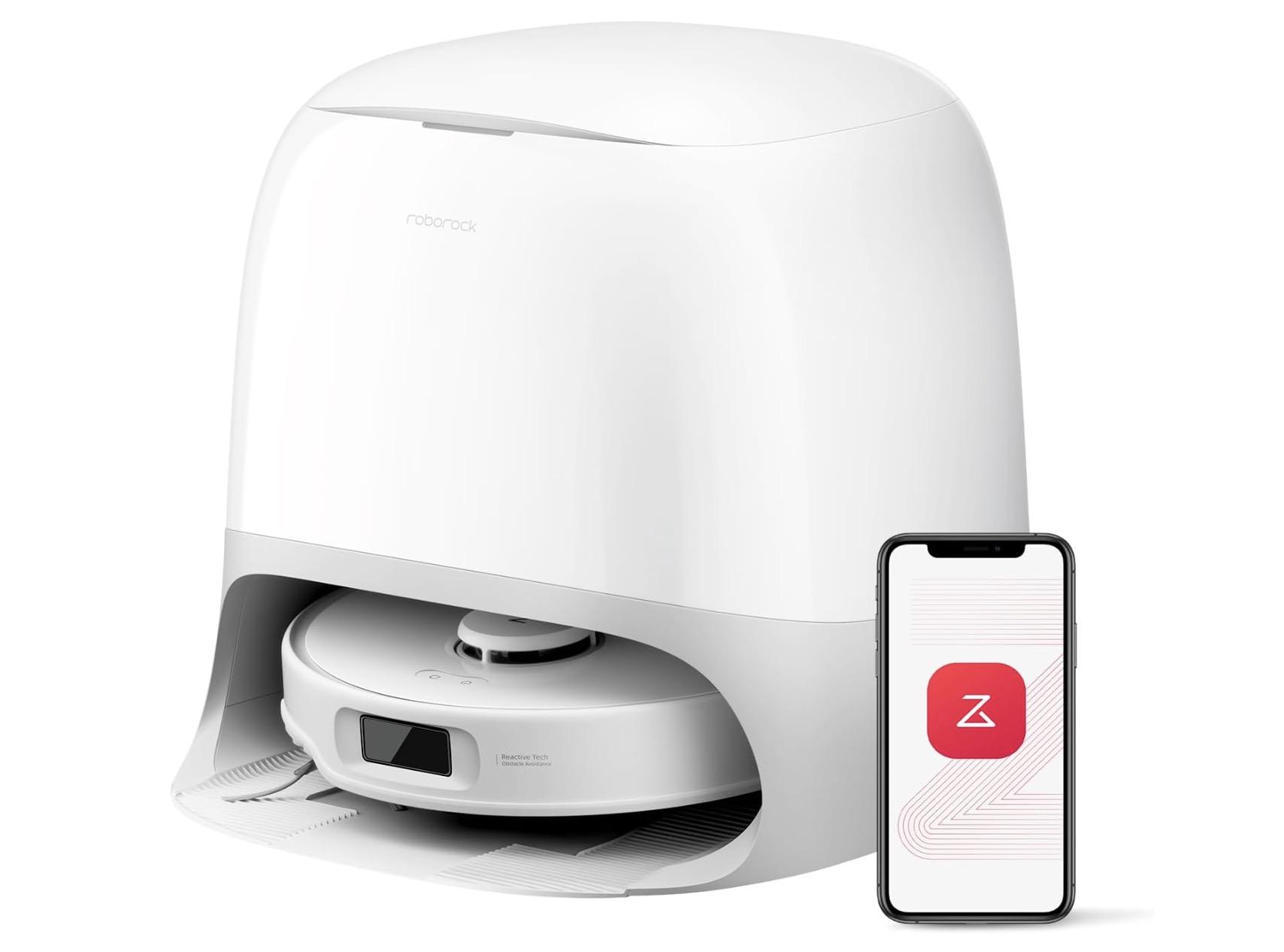 Robot aspirador Roborock Qrevo Curv S5X