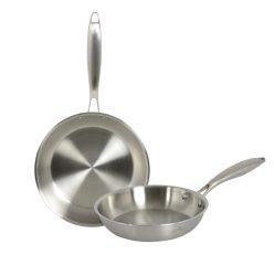 PRECIAZO! Set 2 Sartenes Acero Inoxidable Sanpietro Triply 20 y 24cm a 26€