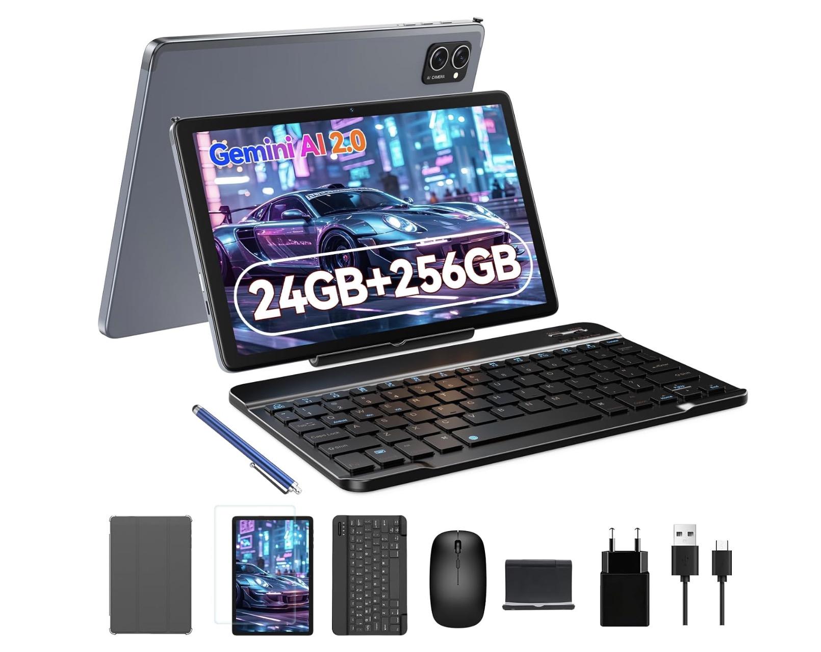 Tablet con teclado y lapiz TABWEE