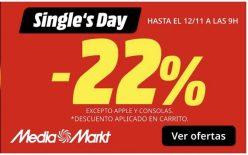 Ya activo CHOLLO! 11.11 de Mediamarkt-22% EXTRA de descuento directo – Resumen Top Ofertas (Actualizado)