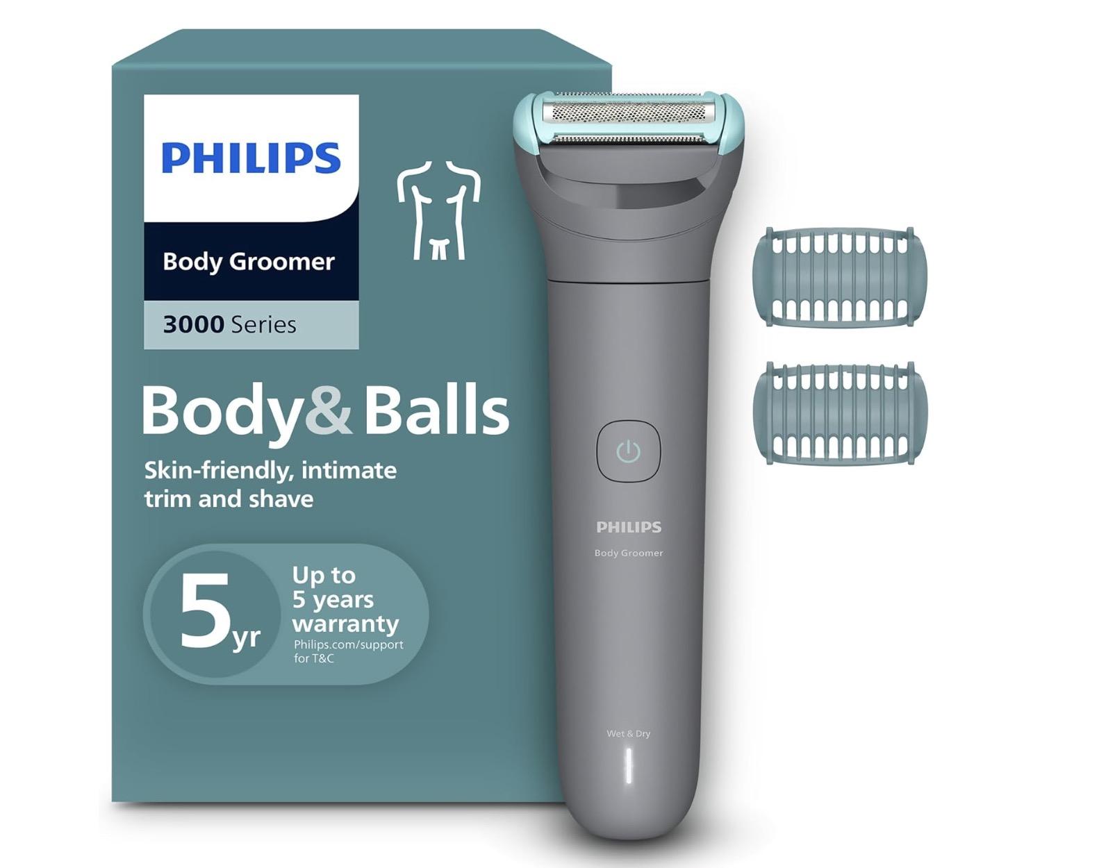 Afeitadora Corporal Philips series 3000
