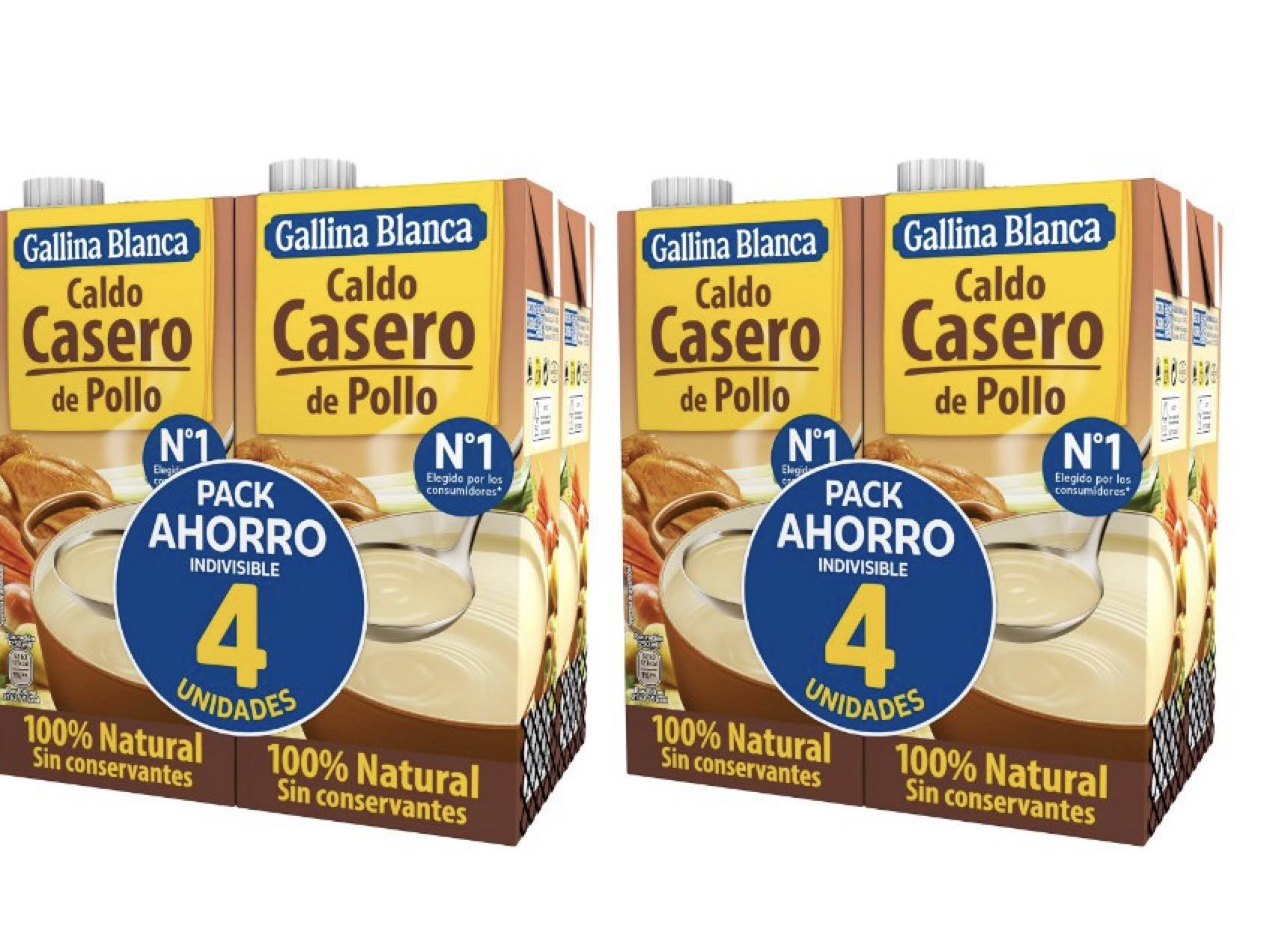 Caldo Casero de Pollo Gallina Blanca