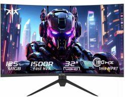PRECIAZO! Monitor KTC Curvo 32″ QHD 180Hz a 140€