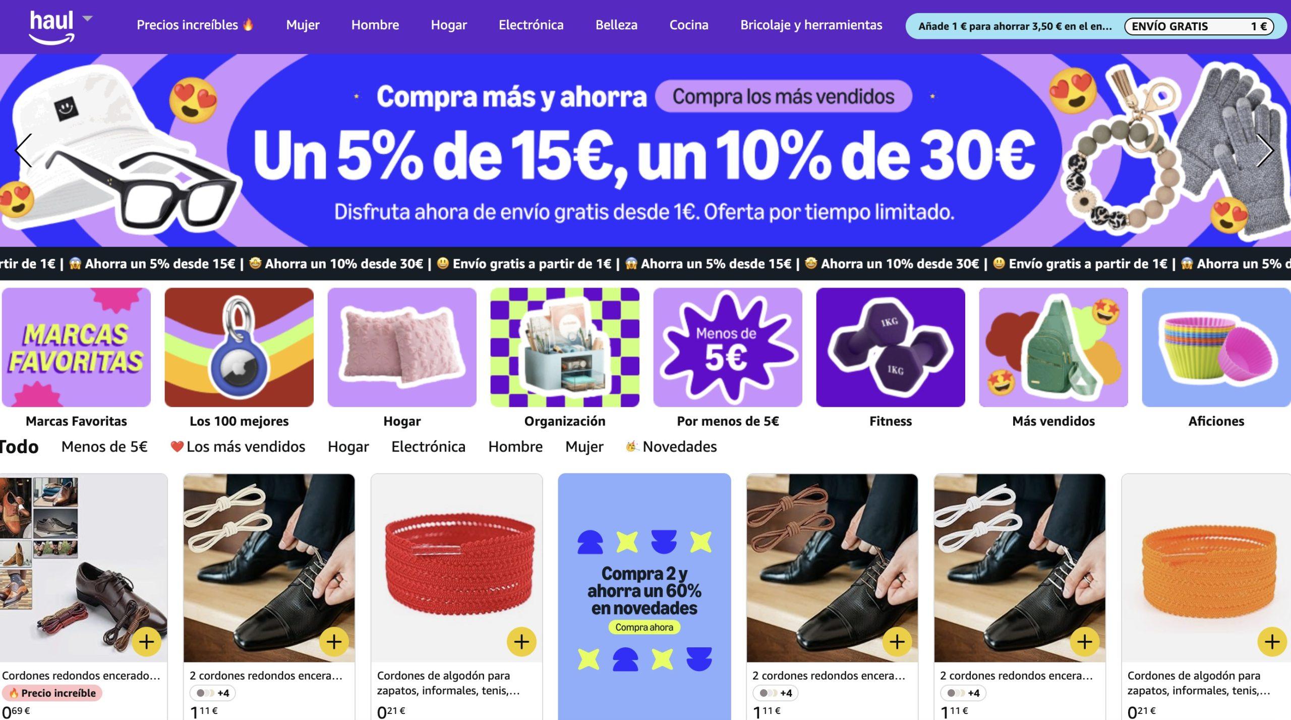 Envío gratis en Amazon Haul