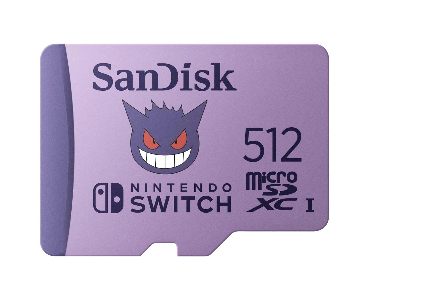 MicroSD SanDisk Pokemon Gengar