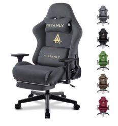 OFERTAZA! Silla Gaming Vittanly con reposapiés a 81,3€