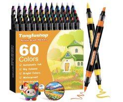 PRECIAZO AMAZON! 60 Rotuladores Acrílicos Doble Punta a 11,1€