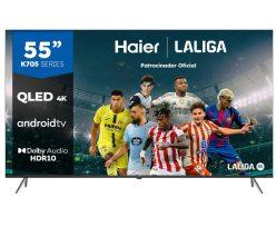 PRECIAZO Amazon! TV Haier 4K UHD QLED Android TV HDR10 Dolby 55″ a 251€