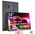 Chollo! Monitor portátil 14″ Táctil IPS FULLHD+ a 34.4€