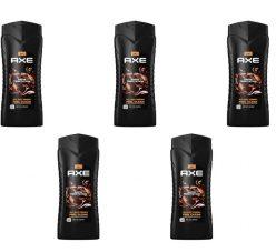 Preciazo Amazon! Pack 5 Gel Ducha AXE Dark Temptation a 8,9€