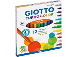 Chollo Amazon! Rotuladores GIOTTO Turbocolor 12 unidades a 2,50€