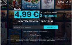 Vuelve el CHOLLO! Disney+ Durante 4 meses a 4,99€