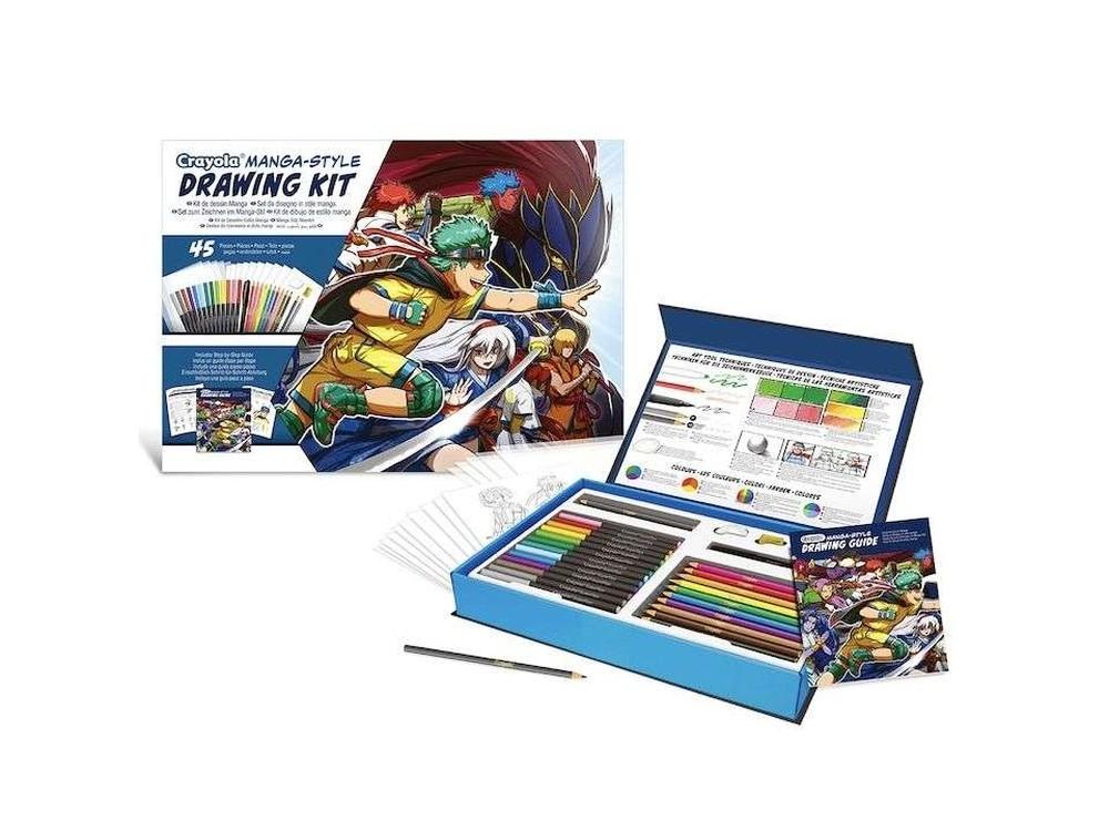 Crayola Súper Set Aprende a Dibujar Manga