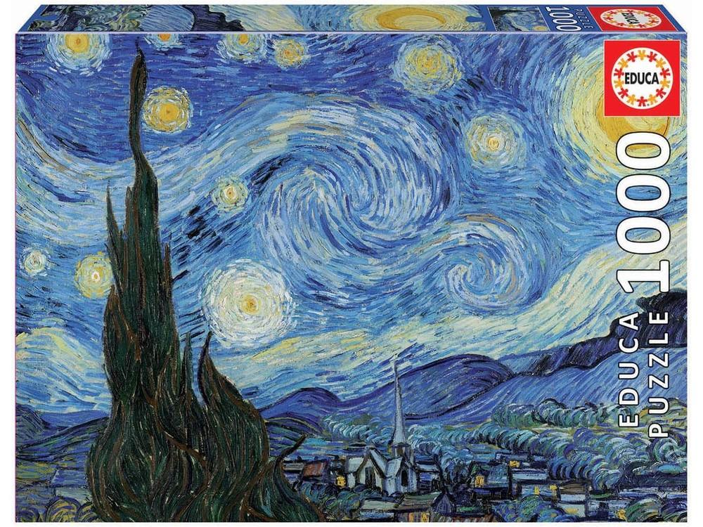 Puzzle Educa 1000 piezas La Noche Estrellada Vincent Van Gogh