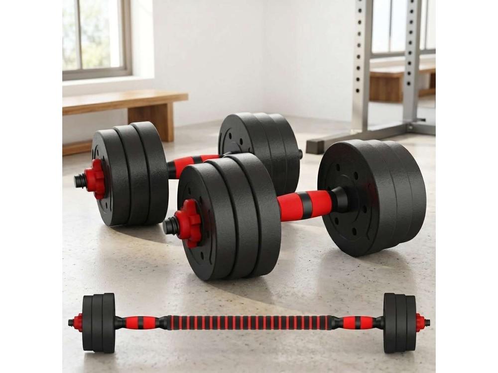 Set de mancuernas ajustables 10 kg