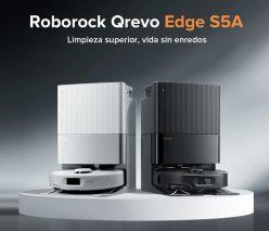Descuento! Roborock Qrevo Edge S5A robot aspirador y fregasuelos a 522€