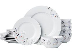 Ofertón Amazon! Amazon Basics vajilla de 18 piezas a 25€