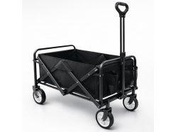 Ofertón Amazon! Carro de mano plegable con ruedas reforzadas a 37,6€