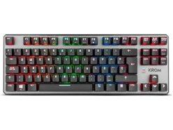 Chollo Amazon! KROM Kernel TKL teclado mecánico RGB con layout español a 19,9€