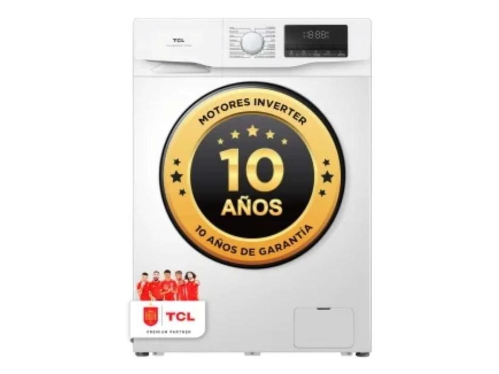 Lavadora TCL 12 kg carga frontal 1400 RPM