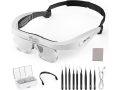 Rebaja Amazon! Lupa de cabeza LED recargable con 4 lentes desmontables a 10,7€