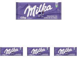 Ofertón Amazon! Milka Tierno Chocolate con Leche de los Alpes pack de 4 a 3,5€