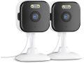 Preciazo Amazon! Pack de 2 cámaras ANBIUX 2K WiFi interior con visión nocturna en color a 15,9€