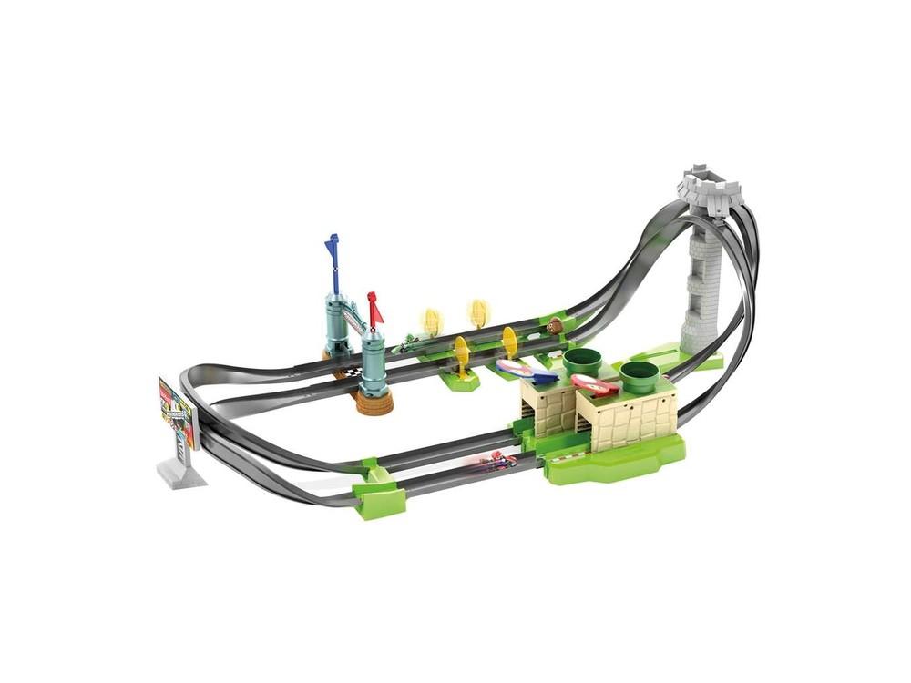Pista de coches de juguete Mario Kart Hot Wheels