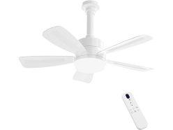 Chollo Amazon! REYLAX ventilador de techo con luz E27 50 cm a 19,9€