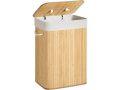 Rebaja Amazon! SONGMICS cesto de ropa sucia LCB10Y 72L de bambú a 12,9€
