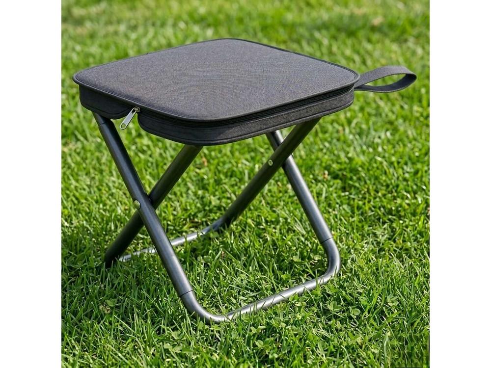 Taburete plegable portátil con cremallera