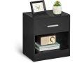 Preciazo Amazon! VASAGLE mesita de noche LET619T56 con cajón a 19,5€