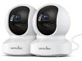 Rebaja Amazon! Pack de 2 cámaras wansview 2K WiFi Interior 360° a 30€