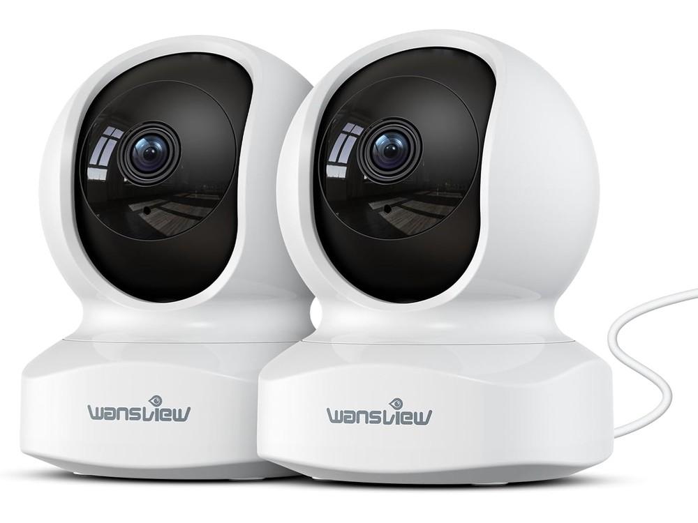 wansview 2K Cámara Vigilancia WiFi Interior