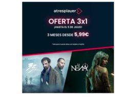 Oferta! AtresPlayer 3×1: 3 meses a 5,99€