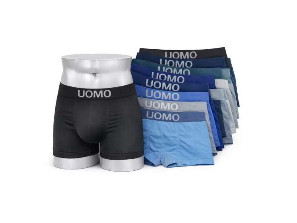 Boxer de licra sin costuras para hombre
