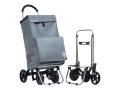 Chollo! Carrito de compra plegable con bolsa térmica impermeable y 4 ruedas a 19,6€