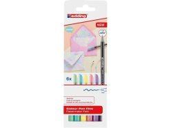 Preciazo Amazon! Edding 1200-6-S Pack 6 Rotuladores Pastel a 1€
