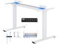 Ofertón Amazon! FLEXISPOT E1 Pro escritorio elevable eléctrico con 2 motores y carga de 100 kg a 142€