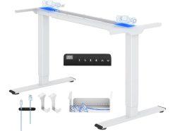 Ofertón Amazon! FLEXISPOT E1 Pro escritorio elevable eléctrico con 2 motores y carga de 100 kg a 142€
