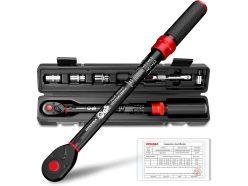 Chollo Amazon! HYCHIKA llave dinamométrica 1/2″ 40-220 Nm con precisión ±2% a 35,1€