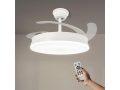 Chollo Amazon! Ventilador de techo M mimotec White Olga LED 66W con motor DC y luz CCT regulable a 35,8€