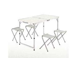 Descuento! Mesa de camping plegable tipo maletín a 22,7€